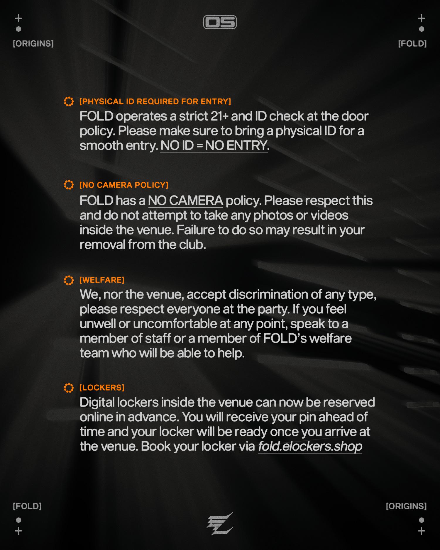 Origins: Dax J (All Night Long) + Theo Nasa, Gareth Wild, Kessie & Tasman [SOLD OUT]