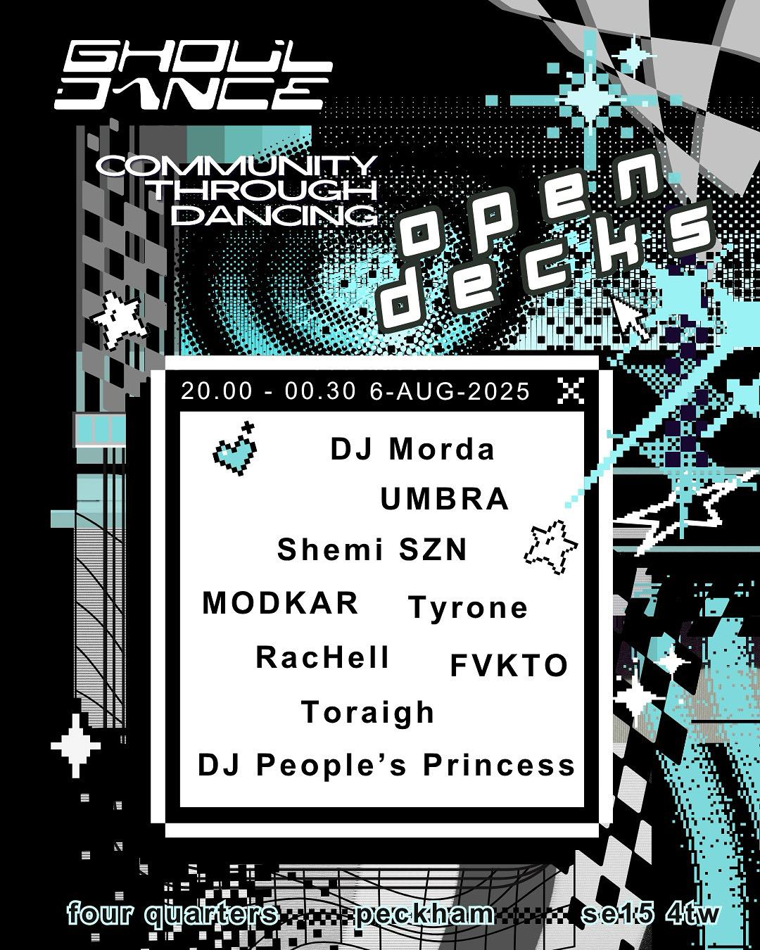 community through dancing open decks vol.5 <3