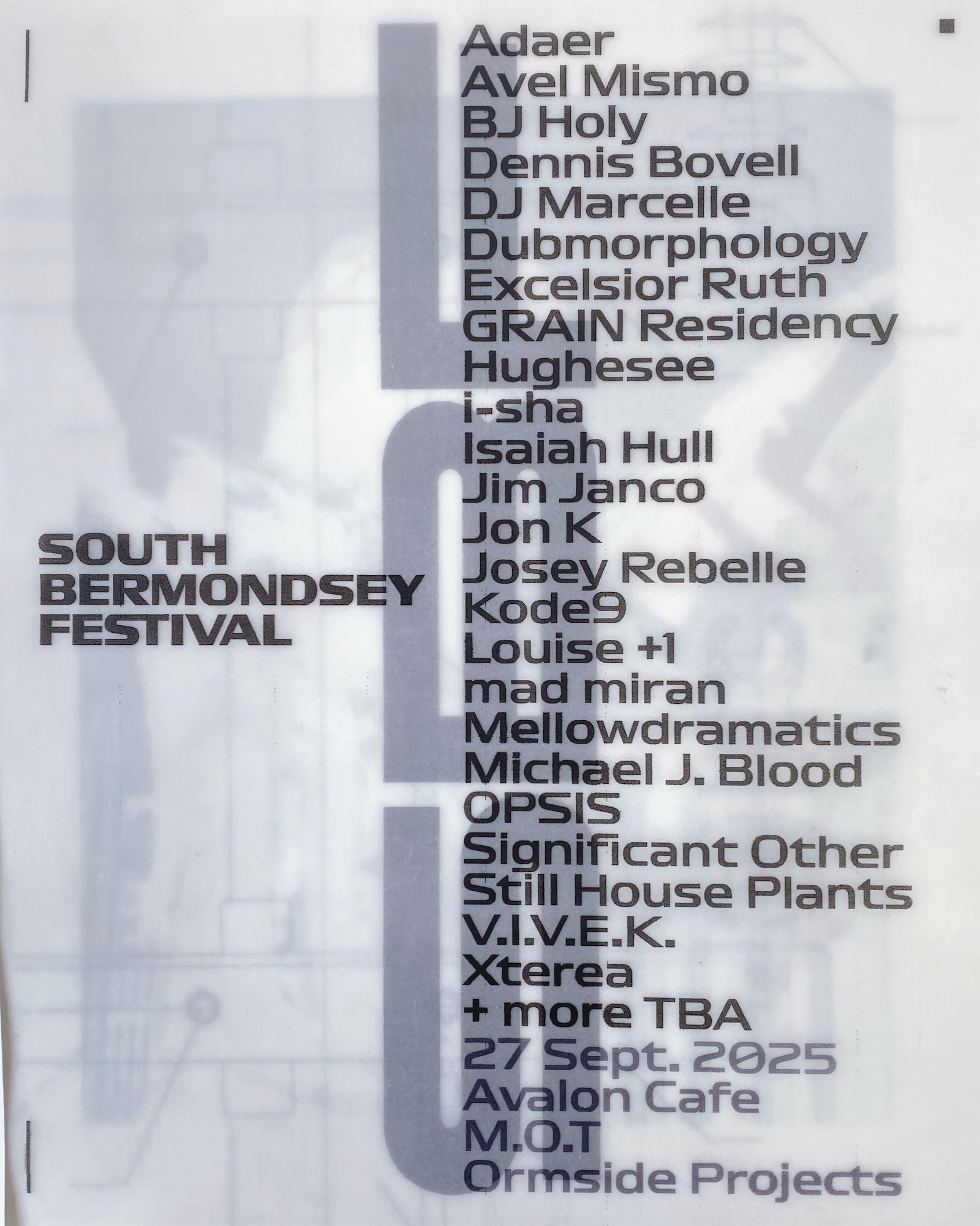 ✺ SBF' 25 ✺ at M.O.T & ORMSIDE & Avalon Cafe ✺ (Tickets OTD)