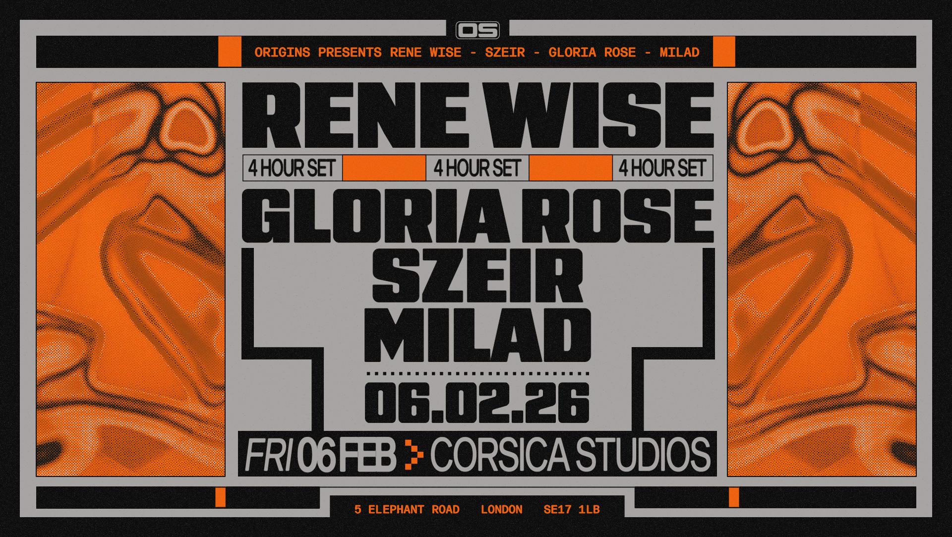 Origins: Rene Wise, Gloria Rose & Szeir